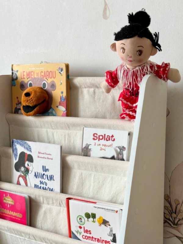 Bibliothèque en Tissu Papy Joe