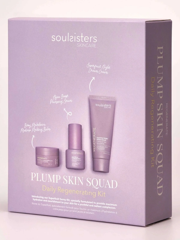 Kit Hydratation et Rajeunissement Soul Sisters Skincare