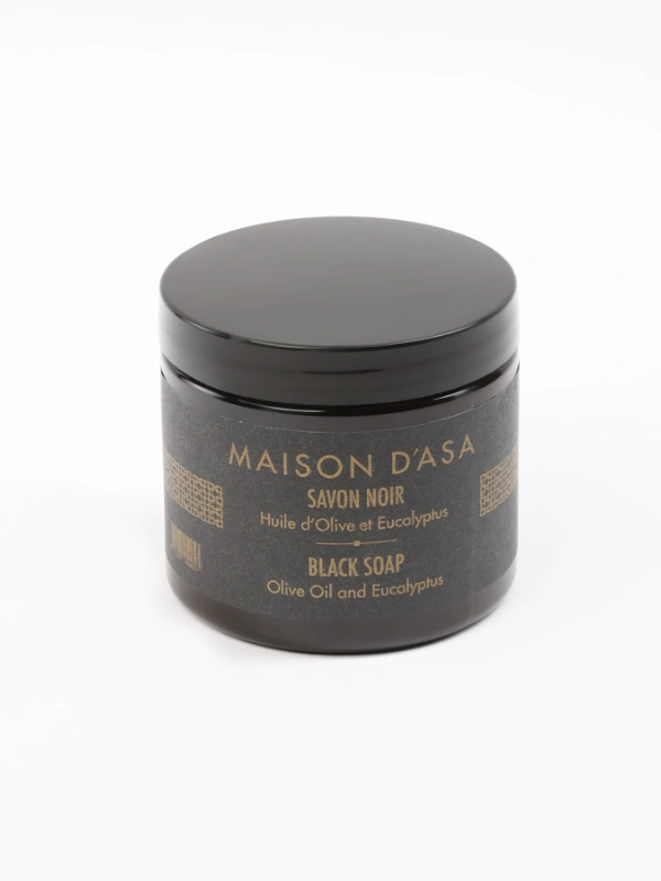 Savon Noir à l’huile d’olive et eucalyptus Maison d’Asa