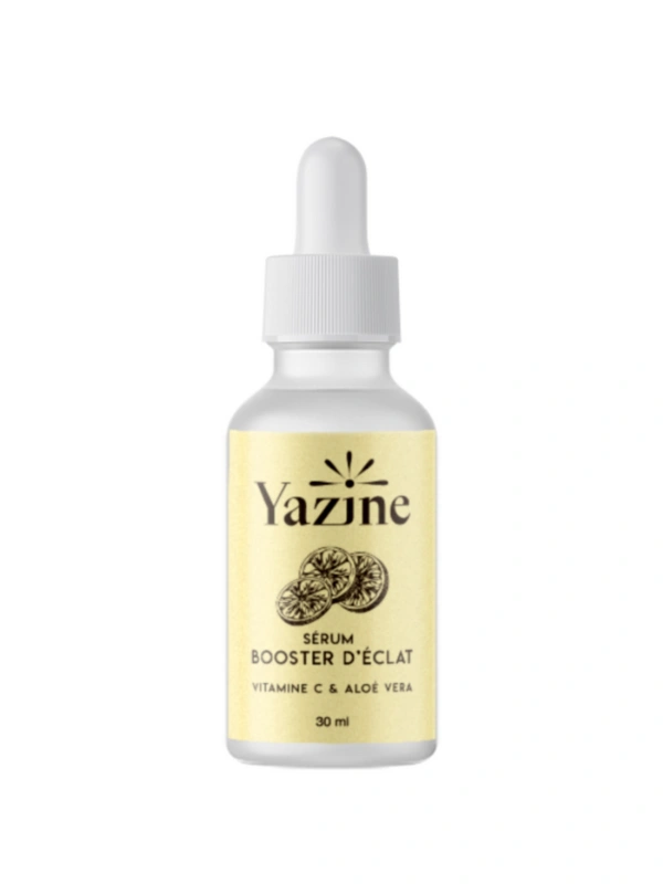 Sérum Booster D’éclat à la Vitamine C & Aloé Vera Yazine Cosmetics