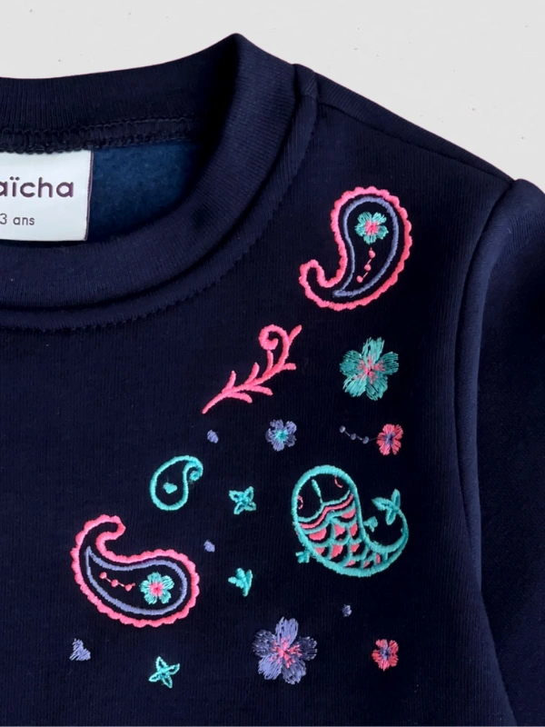 Robe Hema Bleu Marine Maïcha