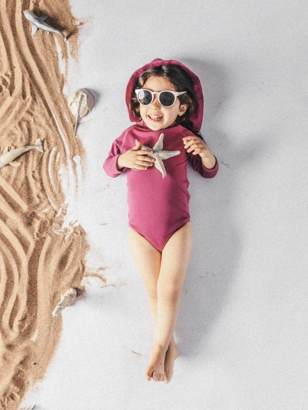 Combinaison anti-UV Raiponce Shems Kids