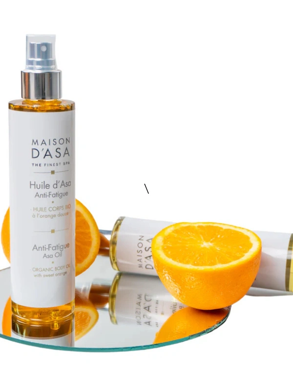 Huile Revitalisante Anti fatigue à l’orange douce Maison d'Asa