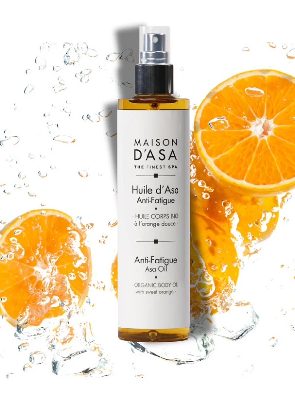 Huile Revitalisante Anti fatigue à l’orange douce Maison d'Asa