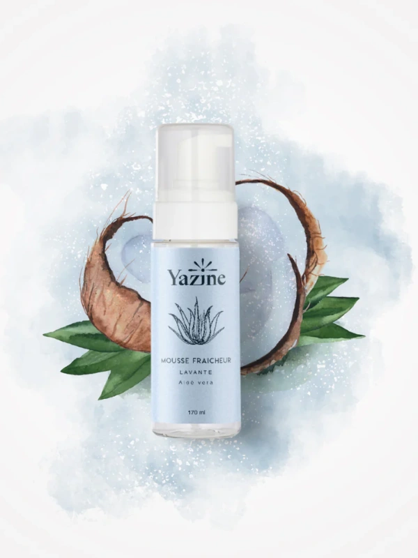 Mousse Lavante Fraicheur Concombre Aloe Vera Yazine