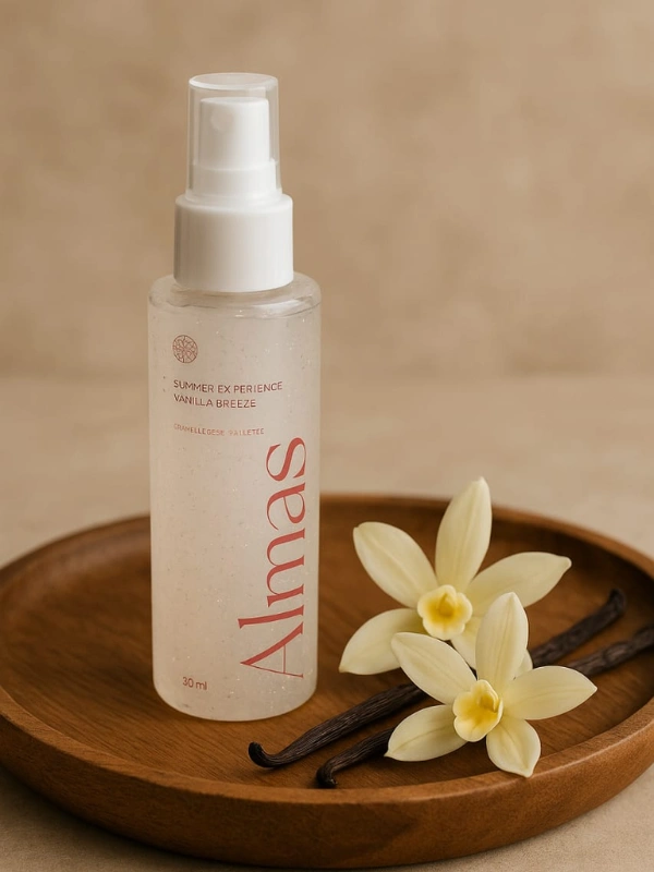 brume hydratante corps et cheveux- Vanilla Breeze Almas