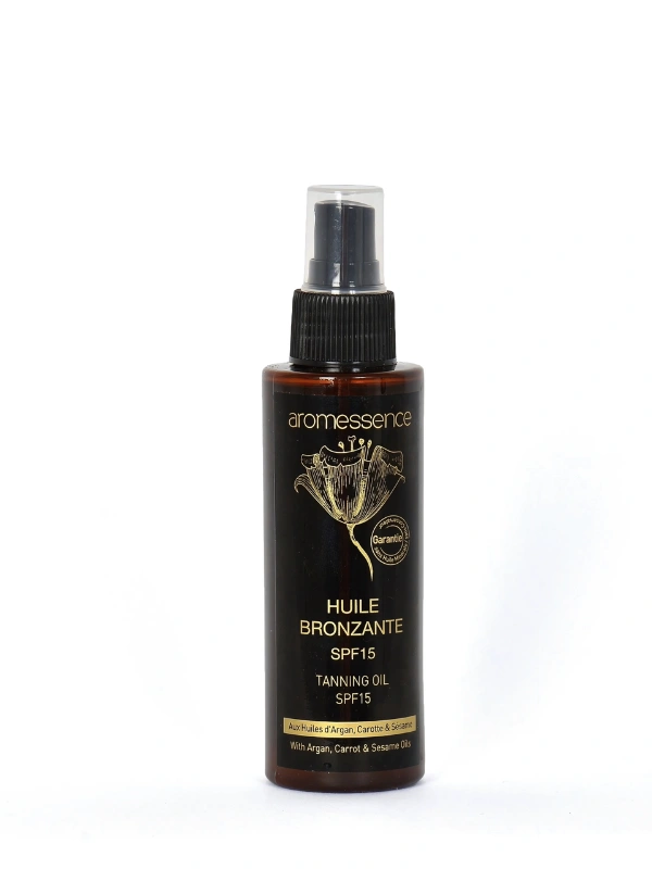 Huile bronzante SPF15