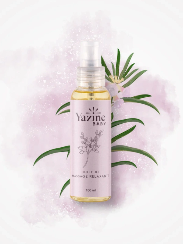 Huile de massage bébé Yazine