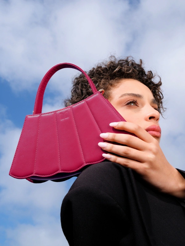 Sac Mini Bloom Dark Pink Muscha