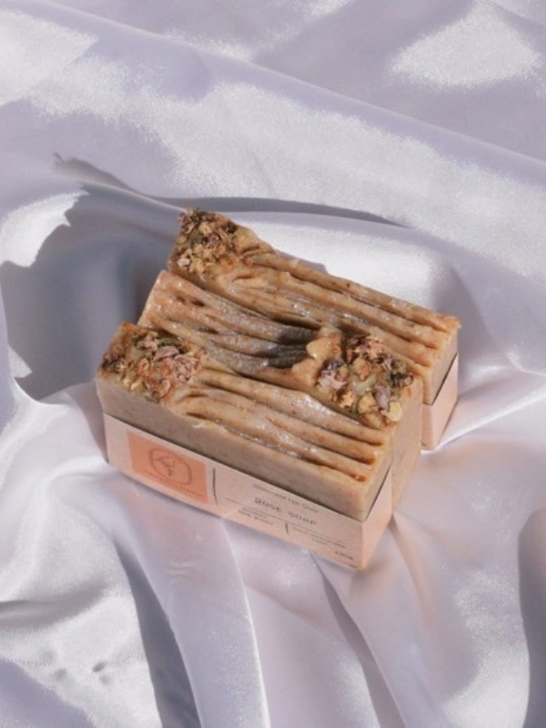 Rose Soap Organic Hand 1