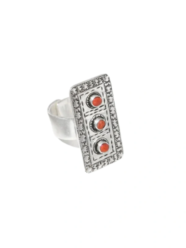 Bague Coral Rectangle Yelli Jewels