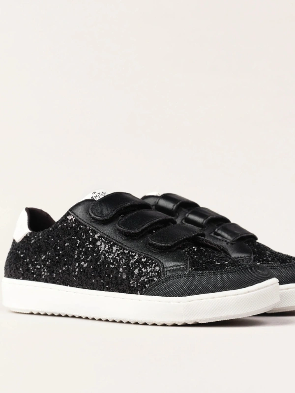 Basket glitter noir For Monsters