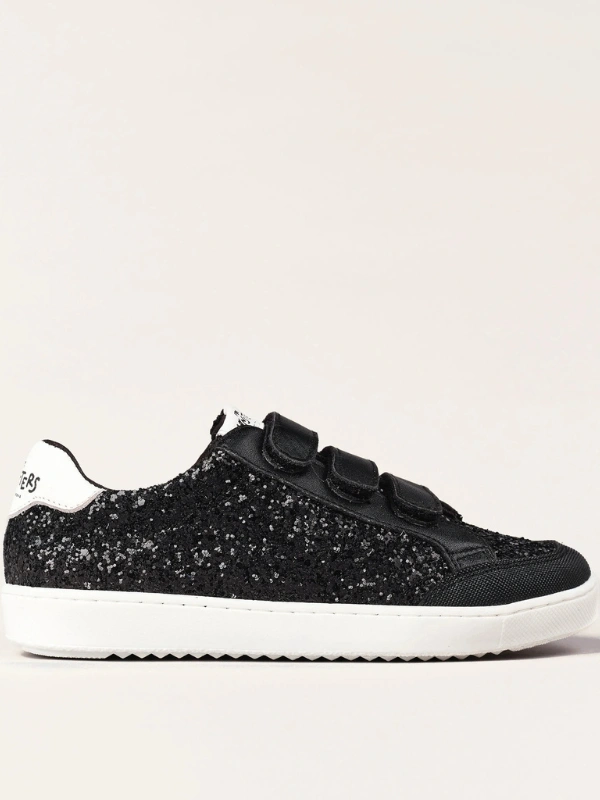 Basket glitter noir For Monsters