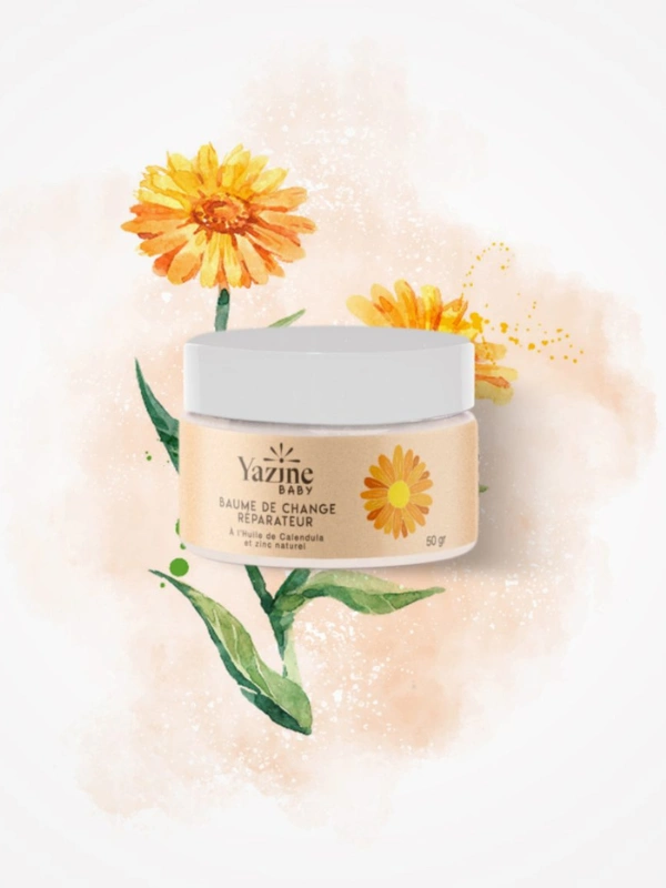 Baume De Change Réparateur Bébé Yazine Cosmetics
