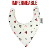 Bavoir Bandana Imperméable Petits Bateaux Bambidou