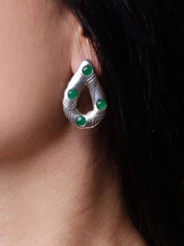 Boucles d’oreilles Mint Teardrops Yelli Jewels