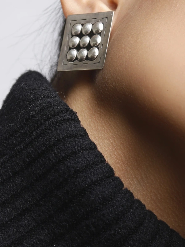 Boucles d’oreilles Square Studs Yelli Jewels