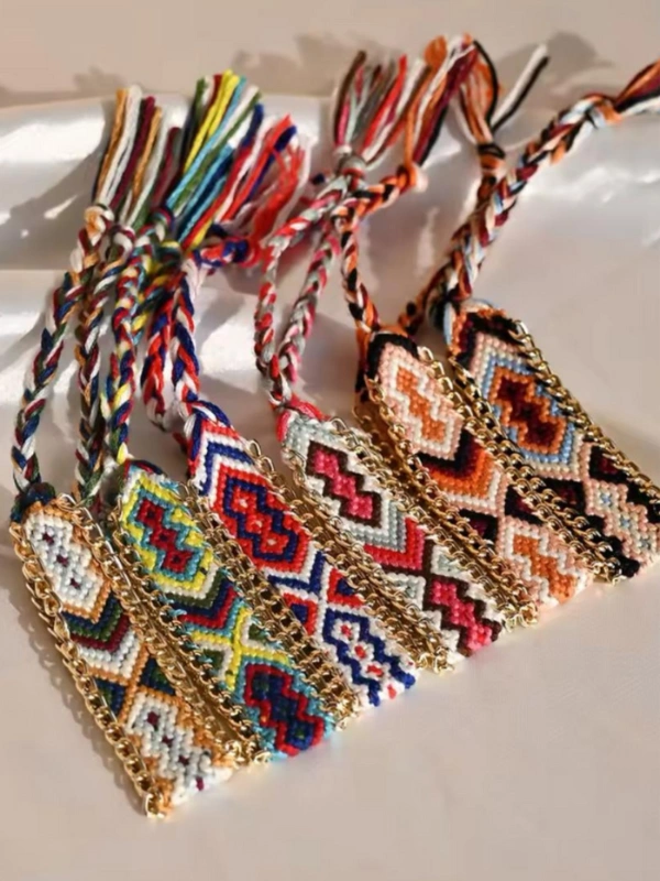 Bracelet bresilien avec dorure Kiff Concept Store