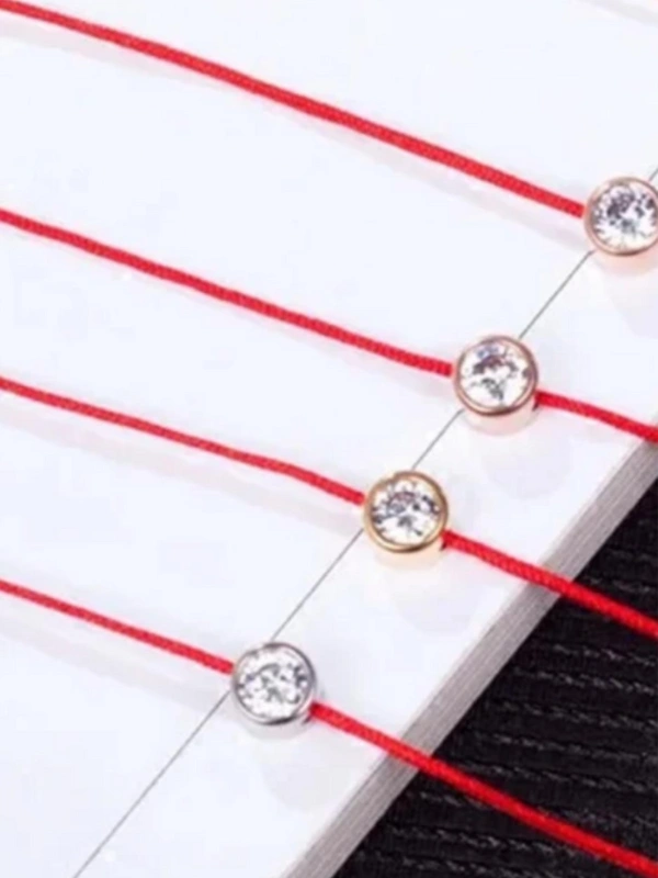 Bracelet cordon Red Line Kiff Concept Store