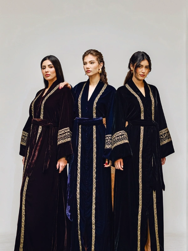 Caftan En Velours Yassandyass