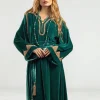 Caftan Hiba Turquoise Inouchka