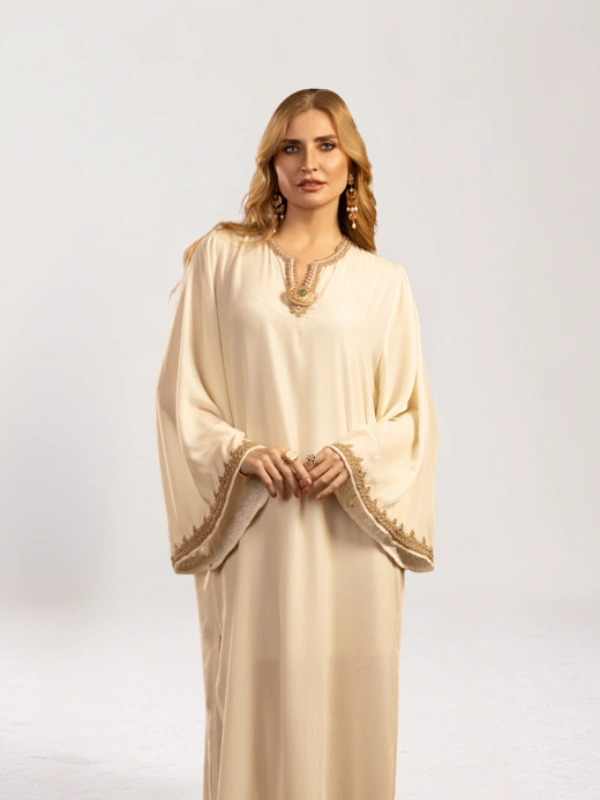 Caftan Loma Ecru Inouchka