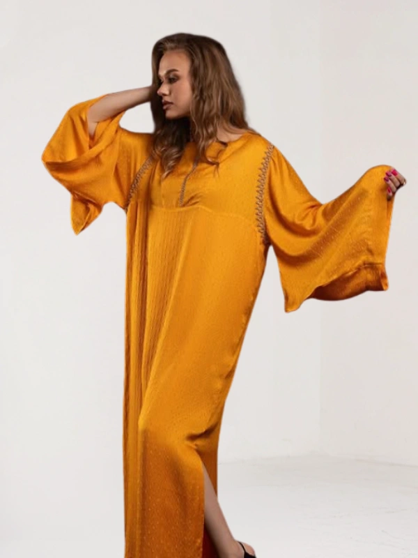 Caftan Louissa Jaune Inouchka