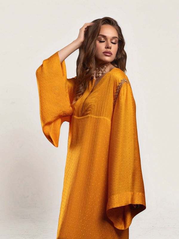 Caftan Louissa Jaune Inouchka