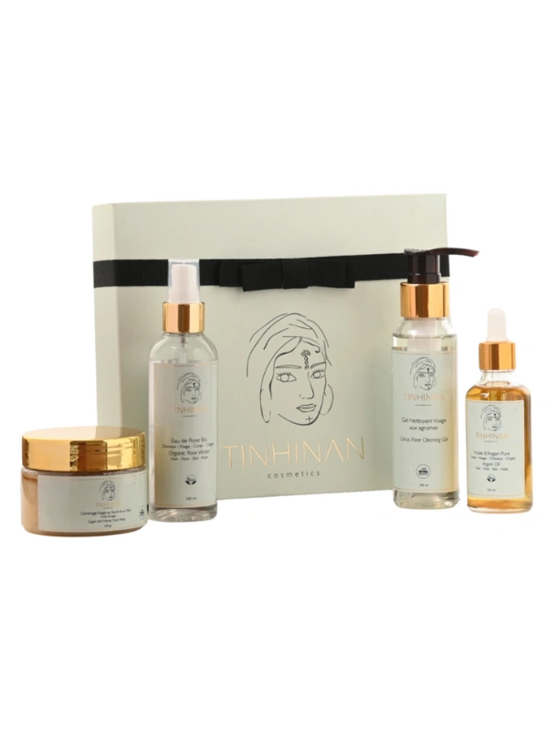 Coffret Hydratation Visage Rituel Naturel pour une Peau Éclatante Tinhinancosmetics