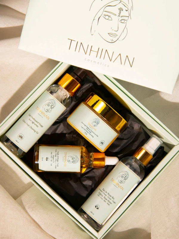Coffret Hydratation Visage Rituel Naturel pour une Peau Éclatante Tinhinancosmetics