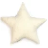 Coussin Etoile Bouclette Ivoire Bambidou