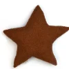 Coussin Etoile Bouclette Terracotta Bambidou