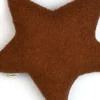 Coussin Etoile Bouclette Terracotta Bambidou
