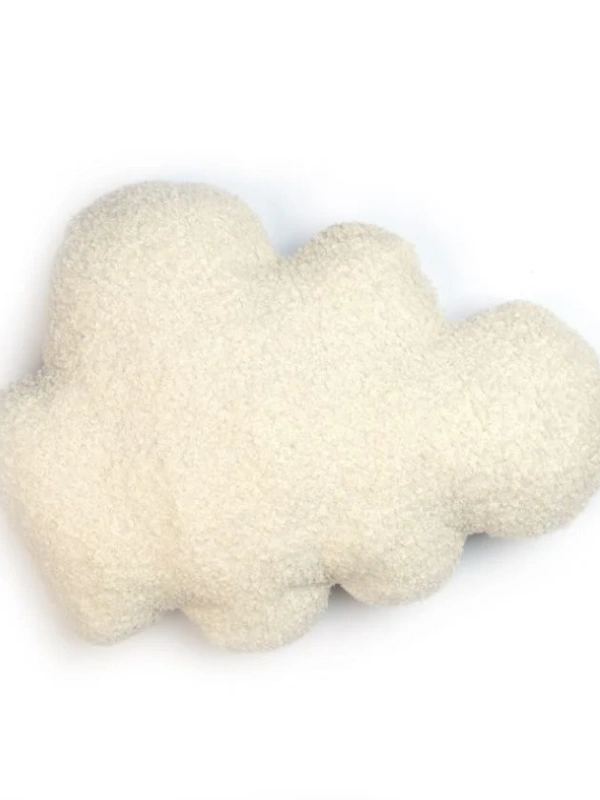 Coussin Nuage Bouclette Ivoire Bambidou