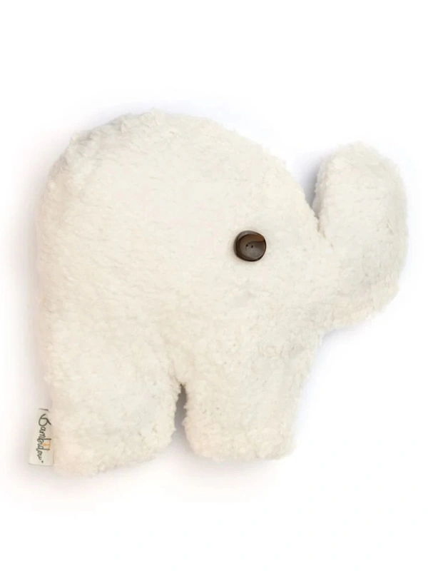 Coussin éléphant enfants blanc bambidou