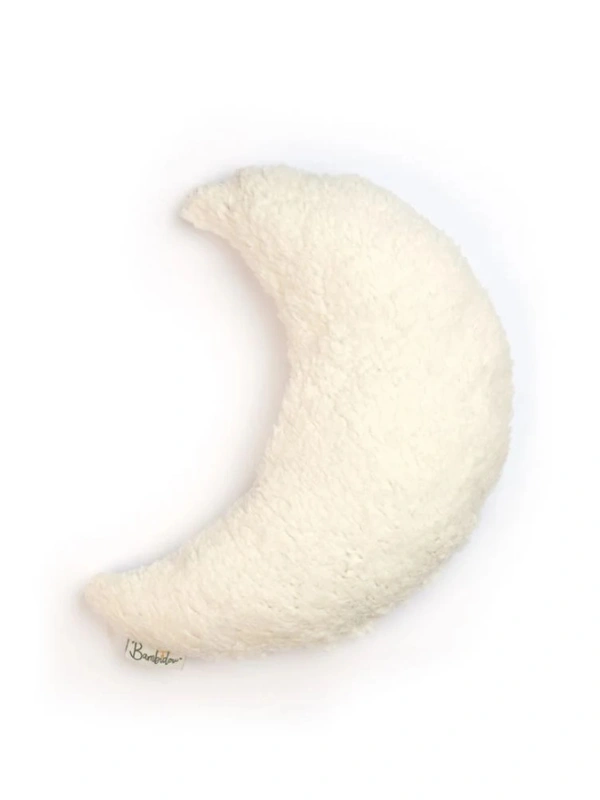 Coussin lune enfants blanc bambidou