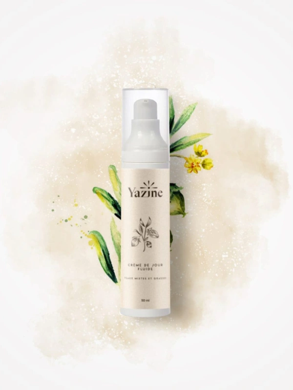 Crème Fluide à La Niacinamide Peaux Mixtes & Grasses Yazine Cosmetics