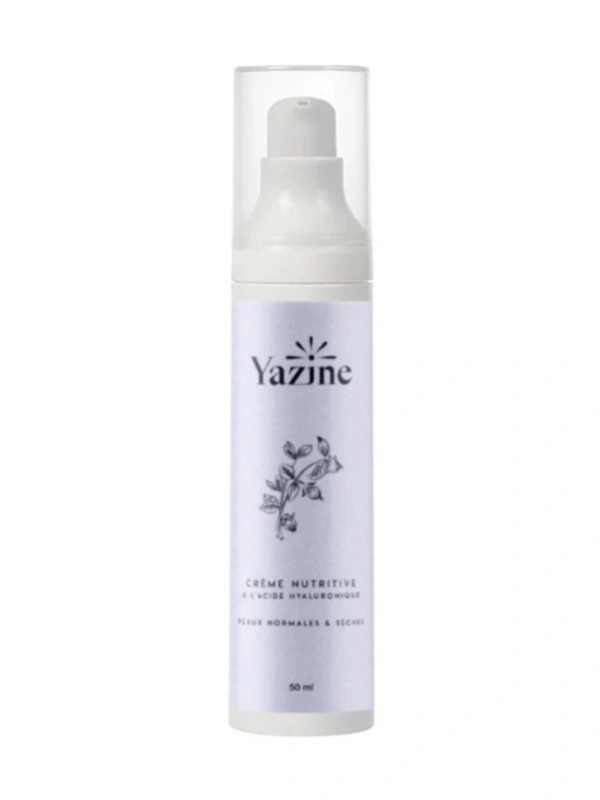Crème Nutritive à L’Acide Hyaluronique Yazine Cosmetics