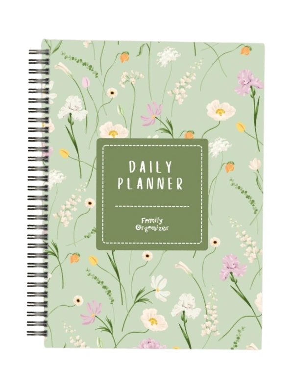 Daily Planner 2025 Family Organizer