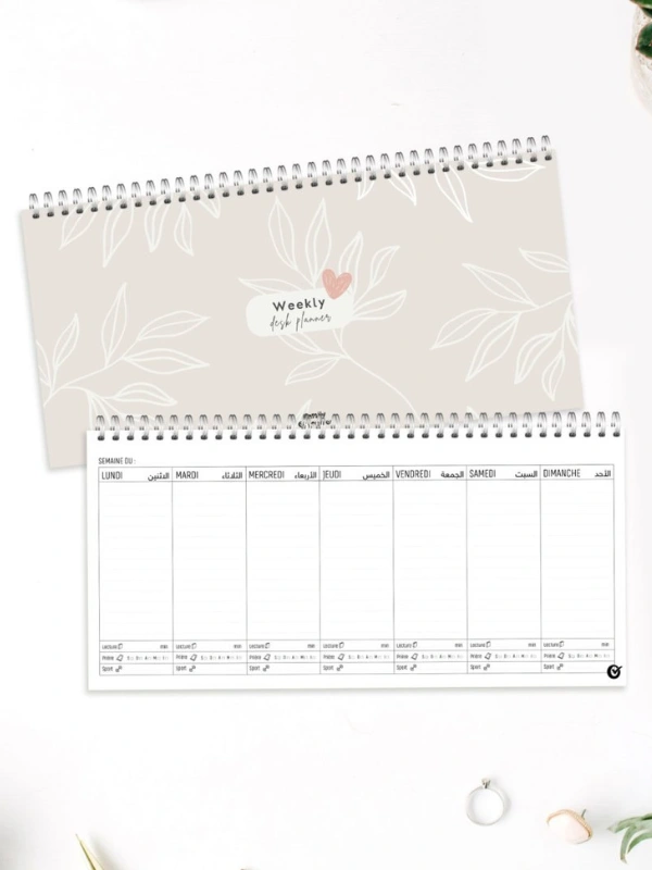 Desk Planner Family Organizer