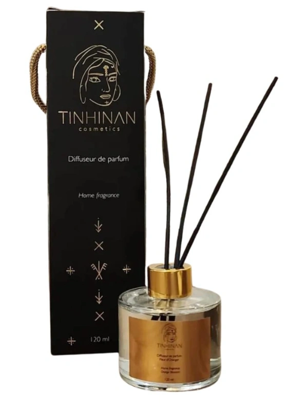 Diffuseur de parfum à bâtonnets Fleur d’oranger Tinhinancosmetics