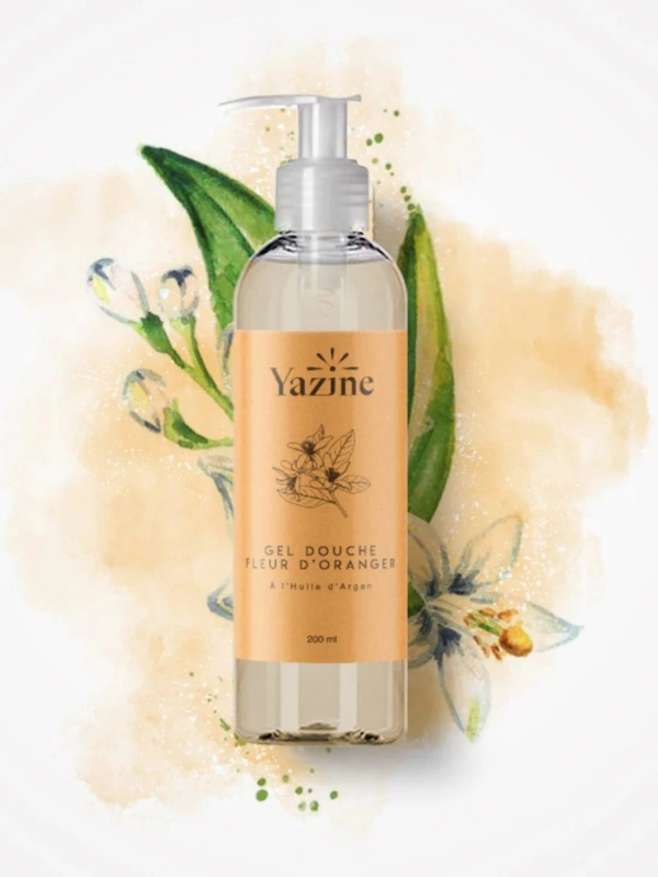 Gel Douche Fleur D’Oranger Yazine Cosmetics