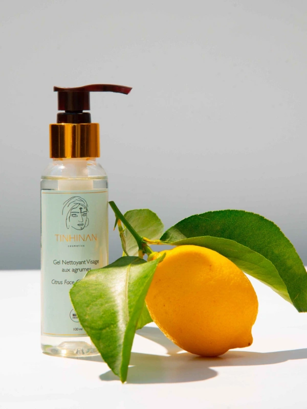 Gel nettoyant visage aux Agrumes Tinhinancosmetics