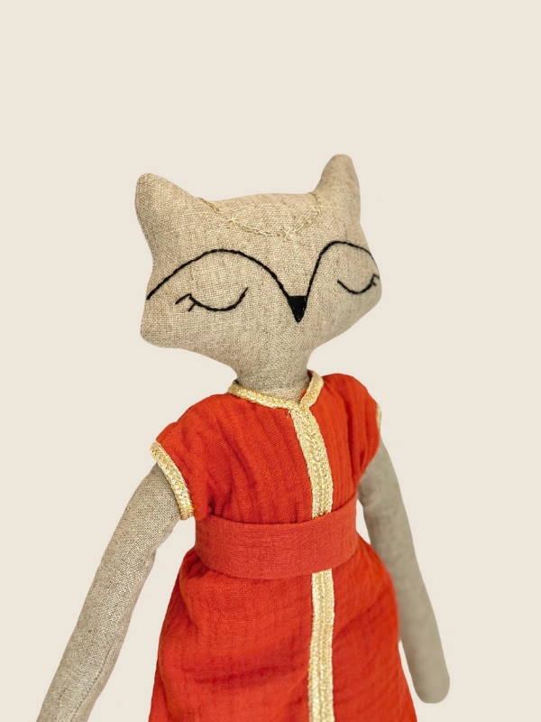 Grande Poupée Renarde à la Marocaine Ranés