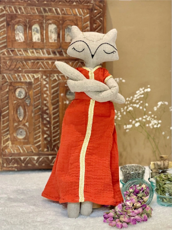 Grande Poupée Renarde à la Marocaine Ranés