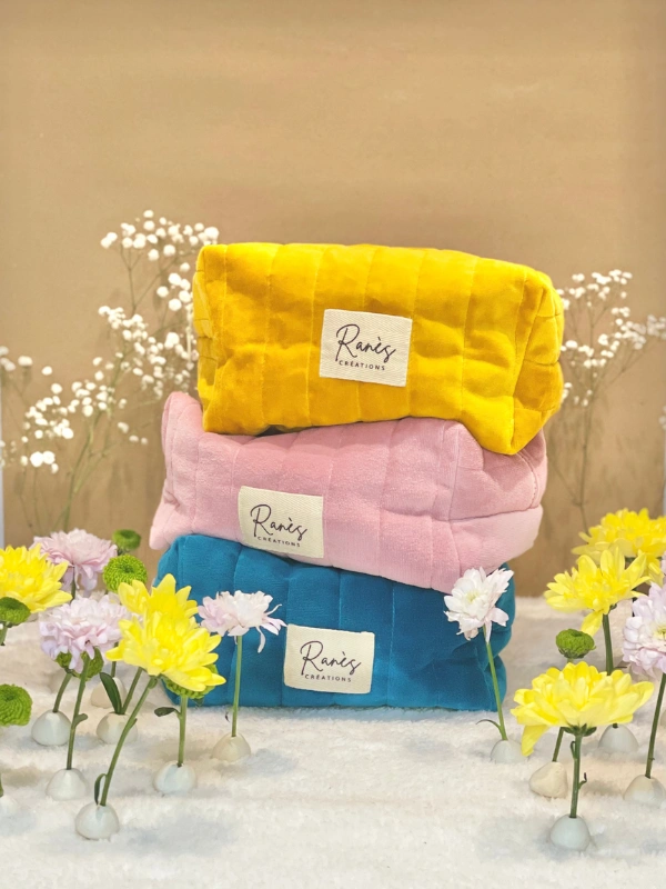 Grande Trousse en velours Ranés