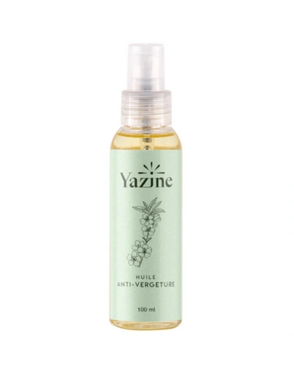 Huile Anti Vergetures Grossesse et post partum Yazine Cosmetics