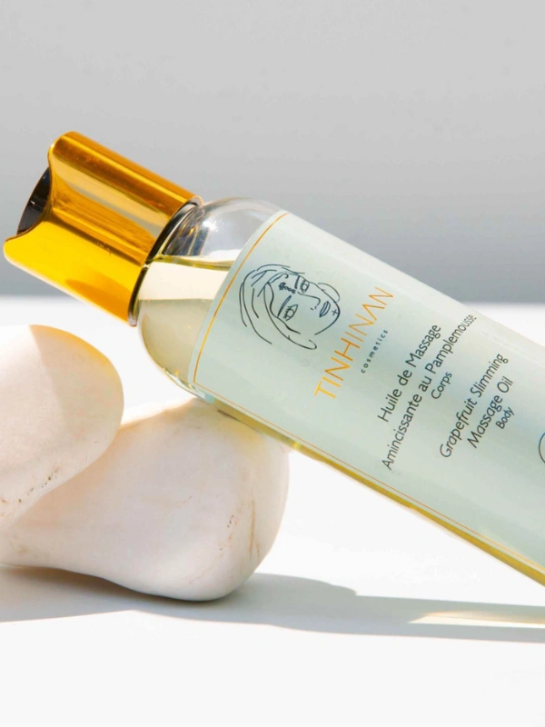 Huile de massage Amincissante au Pamplemousse Tinhinancosmetics