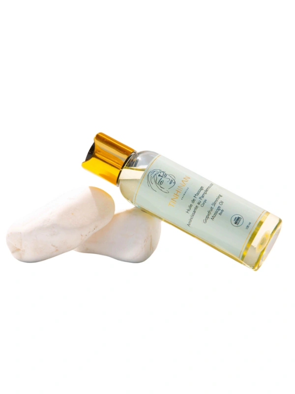 Huile de massage Amincissante au Pamplemousse Tinhinancosmetics