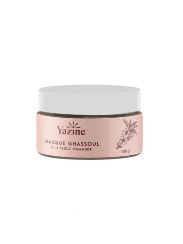 Masque Ghassoul A La Fleur D’amande Yazine Cosmetics